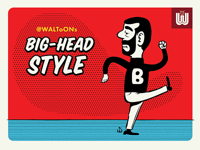 Big Head Bobon advertising character advertising illustration illustration spokescharacter spot illusration