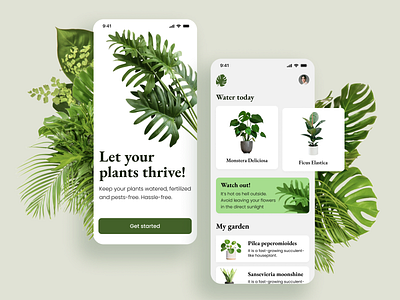 Plant care app