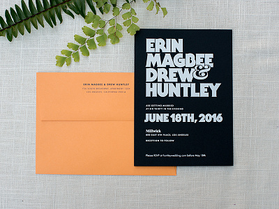 Wedding Invitation card invitation paper print typography wedding