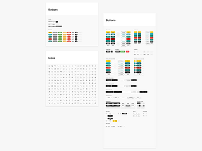 Elecosoft - Pattern Library / Design System