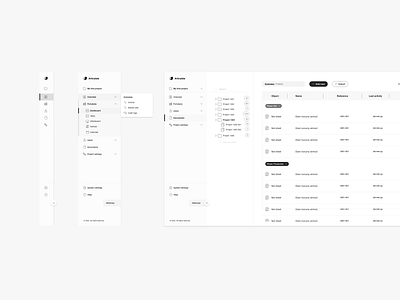 Lean Project Management System - UI