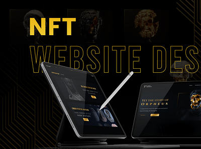 NFT Lead Generation graphic design ui web design