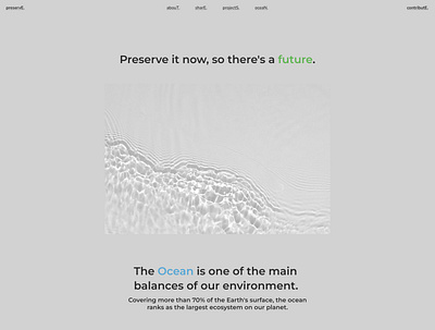 preservE. aesthetic clean design figma illustration ui website