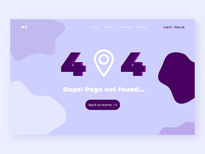 404 page 404 page ux uxui design web design