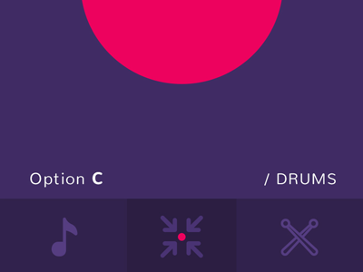Menu APP Musicle app menu music