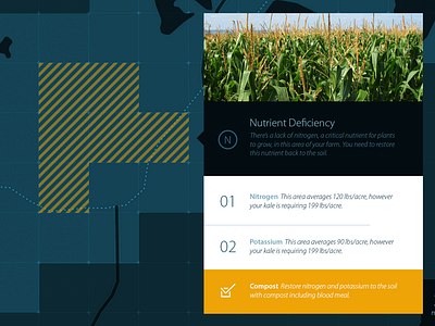 Farmhand agriculture farming interface map ui