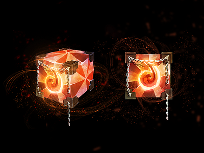 Fire Cube asset box cube fire game magic painting