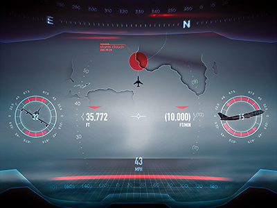 Primary Flight Display compass flight navigation pfd plane primary flight display storm virtual reality visor