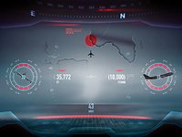 Primary Flight Display by Randy Huynh on Dribbble