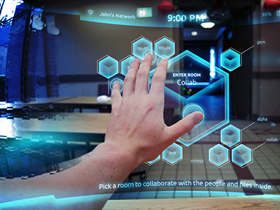 Collab augmented augmented reality collaboration ui user interface virtual