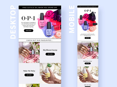 OPI Email Design