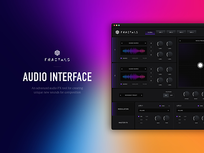 Fractals — Audio FX App