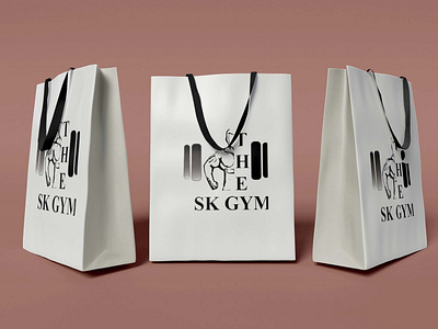 Gym logo bags