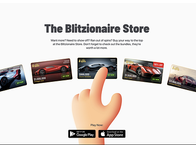 Blitzionaire App app finance graphic design ui ux