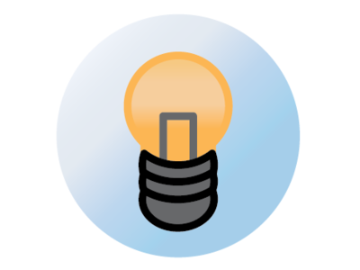 Bulb Icon illustration icon