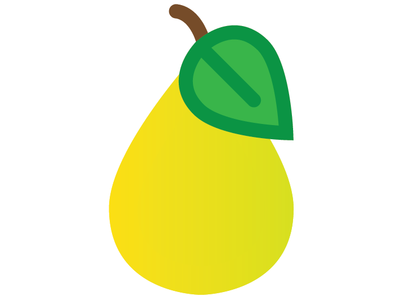 Pear icon illustration