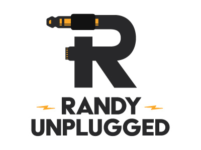 Randyunplugged branding concept explore logo mark