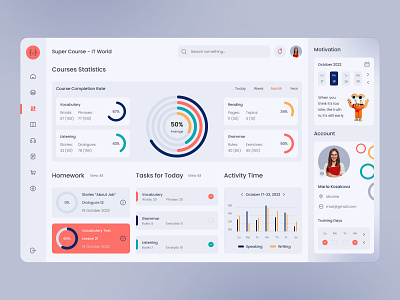 SaaS Platform dashboard design illustration logo saas typography ui ux