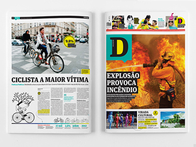 Periodico Capa graphic design newspaper periodico