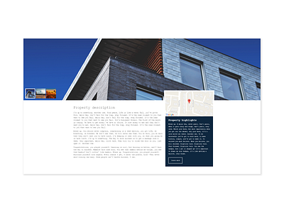 Property website design clean design concept design map minimal design property slider webdesign webdev