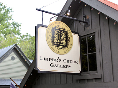 Leiper's Creek Gallery Hanging Sign