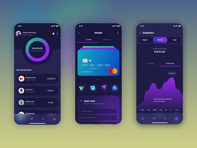 Wallet App Concept design