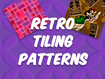 Mid-Century Modern Tiling patterns and designs