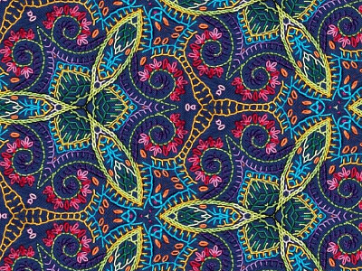 Just for fun: Digital embroidery kaleidoscope patterns desktop patterns skins