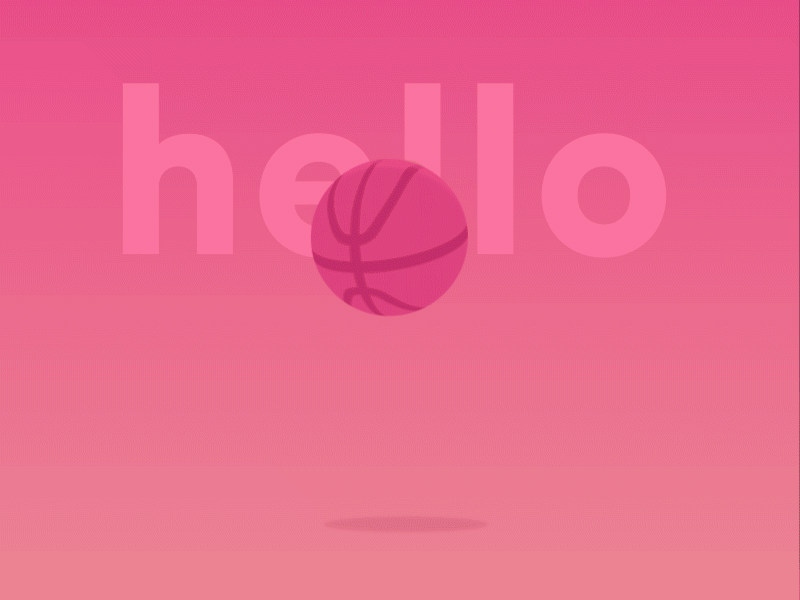 Hello Dribbble ! awayke christopher laurent debut dribbble hello