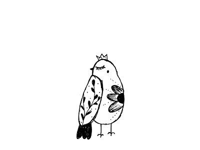 bird bird drawing illustration nanquim pássaro