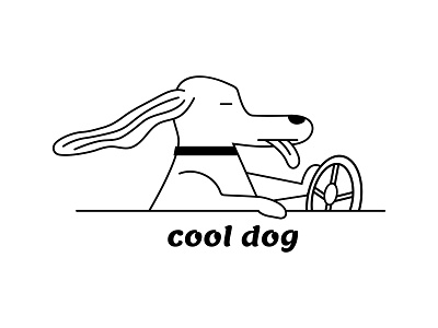 Cool Dog character design dog graphic tee illustration summer t shirt t shirt design