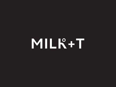Milk+T art direction beverage boba brand identity branding graphic design local store logo logo design logotype los angeles vans wordmark