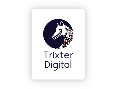 Trixter Gigital brand design illustration logo trixter gigital