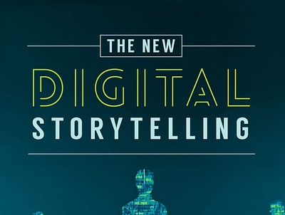 (EBOOK)-The New Digital Storytelling: Creating Narratives with N app book books branding design download ebook illustration logo ui