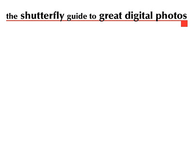 (READ)-The Shutterfly Guide to Great Digital Photos