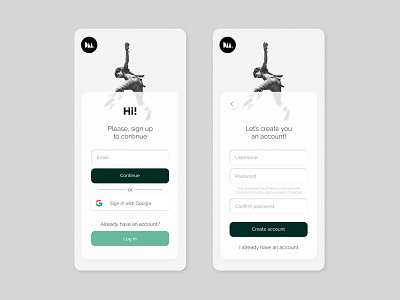 Sign Up Mobile App Screen concept design daily ui figma minimal design mobile sign in sign up sign up form sign up screen sign up ui signup ui ui concept design ui design ux