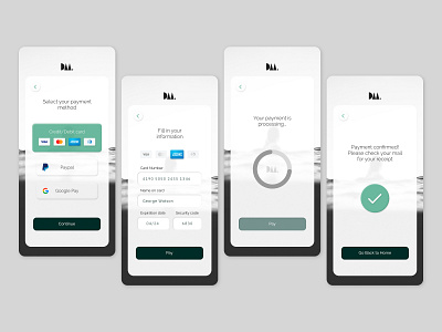 Credit Card Checkout checkout credit card credit card checkout daily ui design figma minimal design mobile design payment ui ui design ux ux design