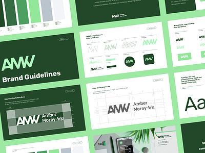 Amber Morey-Wu Brand Guidelines brand brand guidelines
