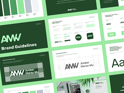 Amber Morey-Wu Brand Guidelines