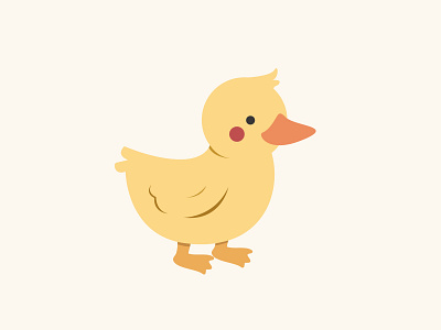 Darling Duckling duck duckling illustration vector