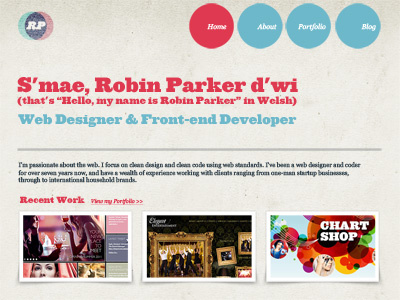 RobinParker.co.uk V2.1