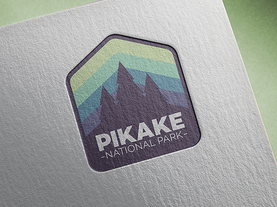 20/50 National Park challenge logo national park park pines tree