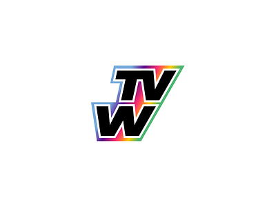 37/50 TVW dailylogochallenge design logo network news television tv tvnews tvw