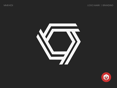 Hex-block 3d abstract block brand guideline branding clean corporate design dribbble graphic design hexagon illustration logo logo design minimal ui vector visual design