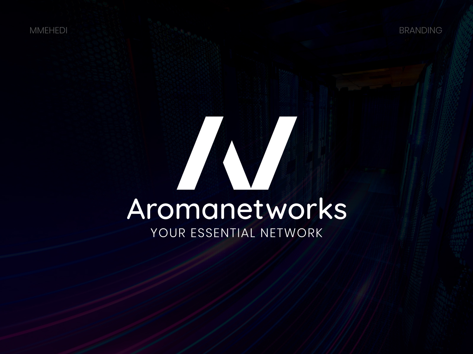 Networking brand logo identity by Md Mehedi Hasan on Dribbble