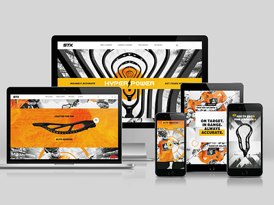 Hyper Power Landing Page branding campaign design hyper power ui web design