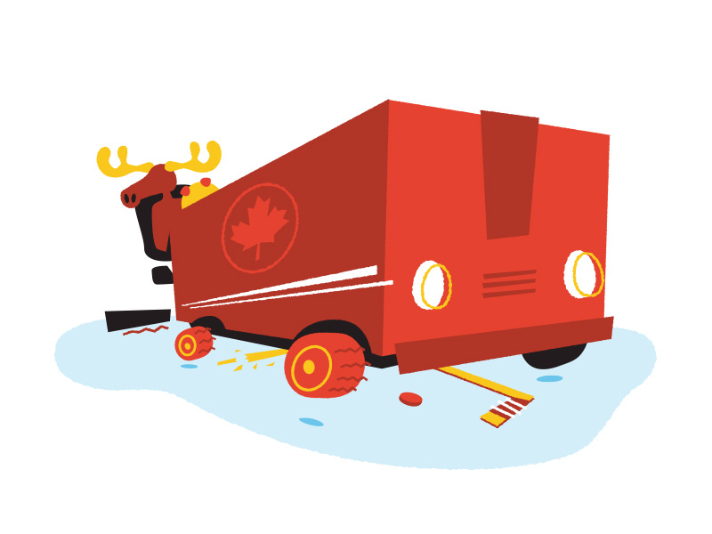 Zamboni by Steve Semanchik on Dribbble