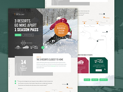 Family of Ski Resorts Website
