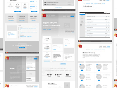 BWGC Wireframes bwgc user experience ux wireframes