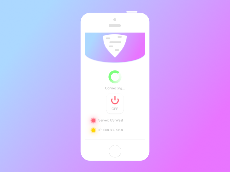 VPN Concept by Banakin on Dribbble